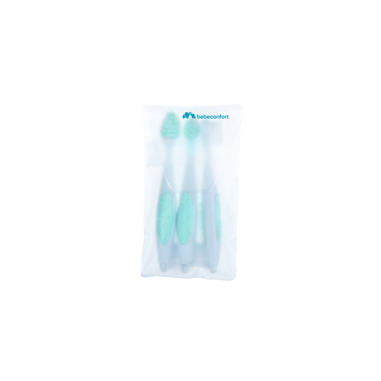 Детская зубная щетка Bebe Confort набор с мешочком для хранения (3106203000) изображение 3