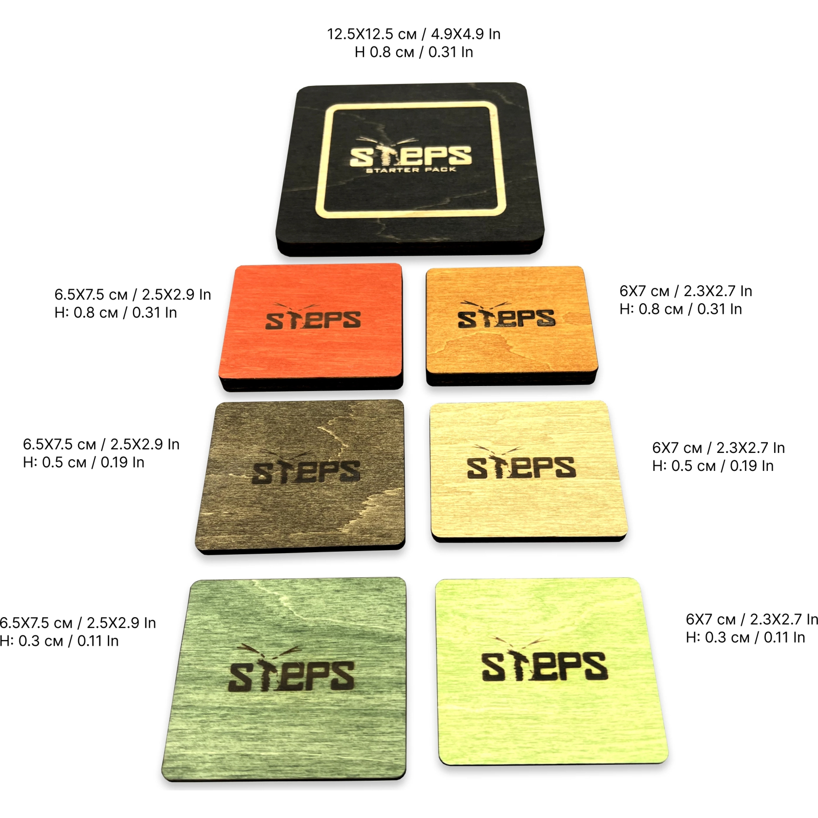 Настільна гра STEPS GAMES Степс. Стартер (Steps Starter Pack) (SG0015) зображення 10