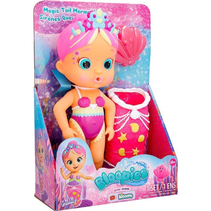 Кукла Bloopies серии Волшебный хвост W2 – Русалочка Милли (908734) изображение 6