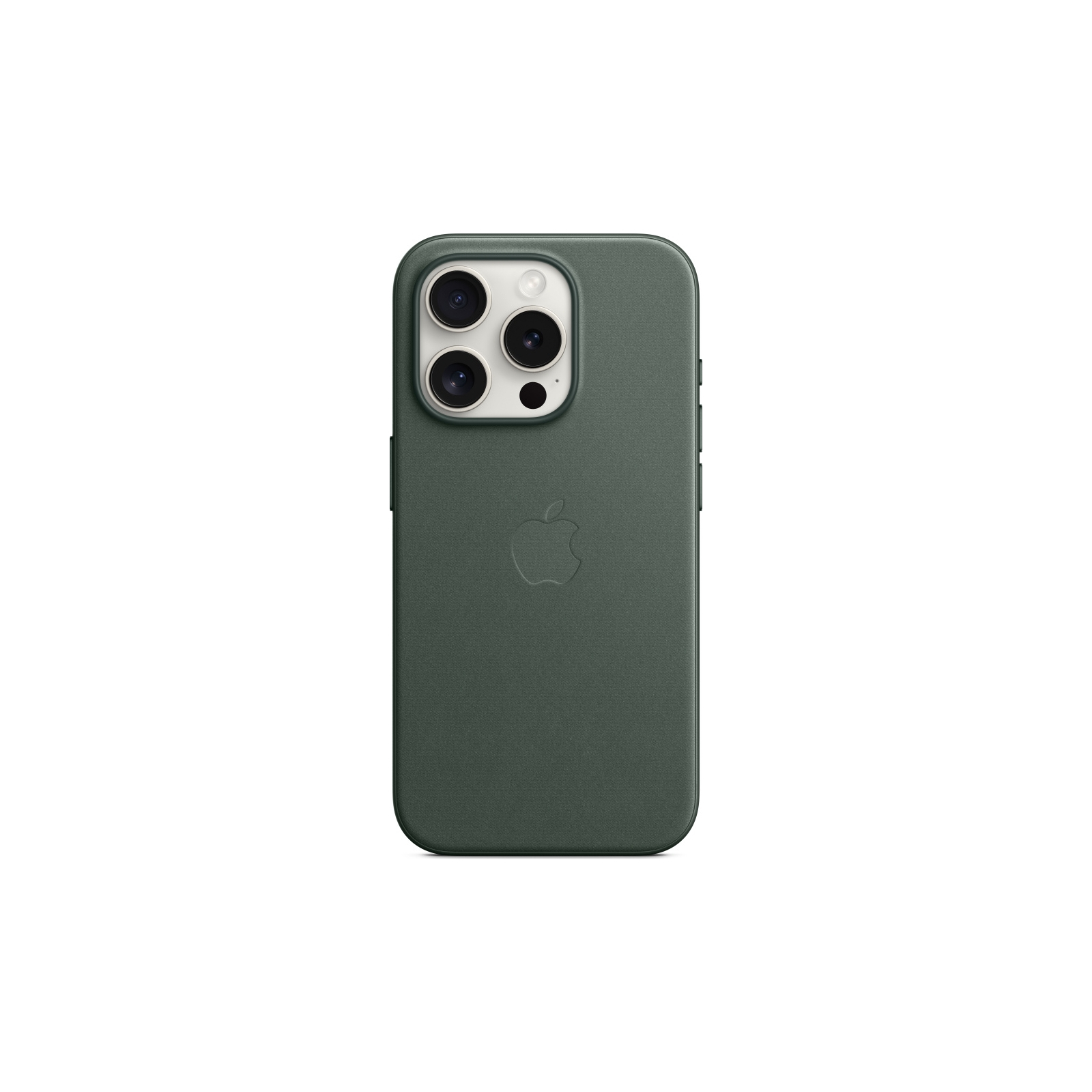 Чохол до мобільного телефона Apple iPhone 15 Pro FineWoven Case with MagSafe Black (MT4H3ZM/A) зображення 3