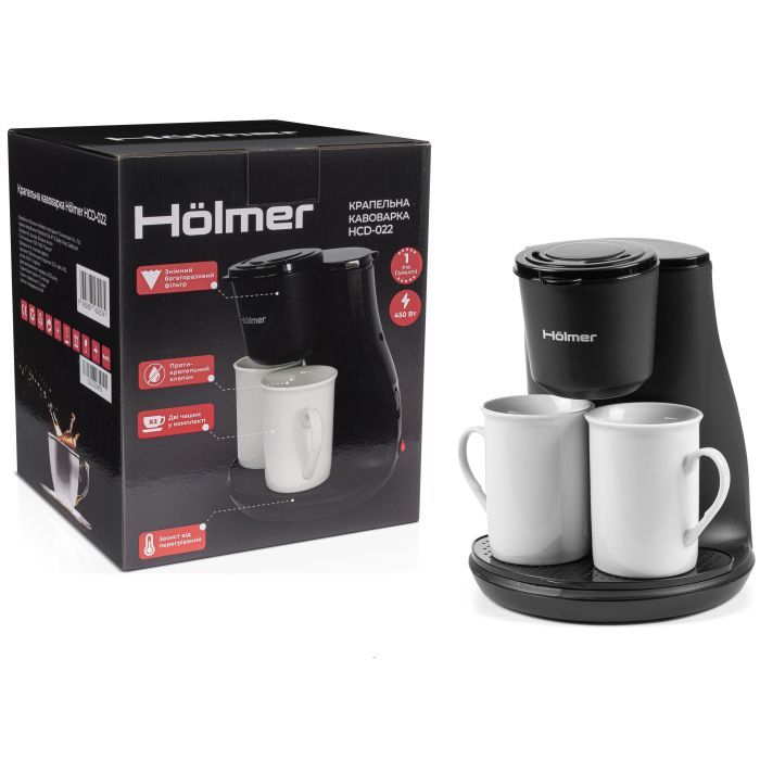Крапельна кавоварка Hölmer HCD-022 зображення 9
