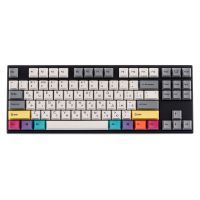 Клавиатура Varmilo VEA87 CMYK 87Key Cherry Mx Red USB UA White LED Black (A23A024D4A3A17A007)
