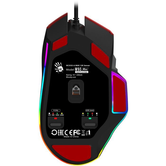 Мышка A4Tech Bloody W95 Max Naraka изображение 9