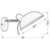 Бра Candellux 21-51448 DURIO (21-51448) зображення 2