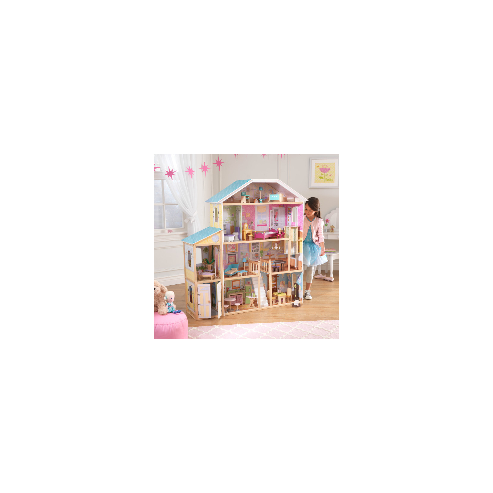 Игровой набор KidKraft Кукольный домик Величественный особняк (65252) изображение 4