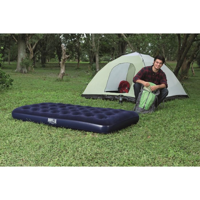 Матрас надувной BestWay Pavillo велюр Синій 99 x 188 x 22 см (67001) изображение 7