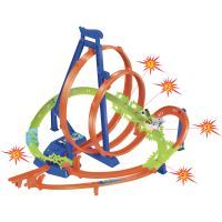Автотрек Hot Wheels Гигантская петля Бешеные столкновения (HNL97) изображение 3