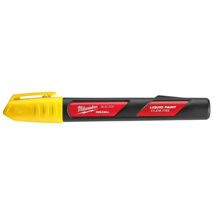 Маркер Milwaukee на основе жидкой краски INKZALL, желтый (48223721) изображение 2