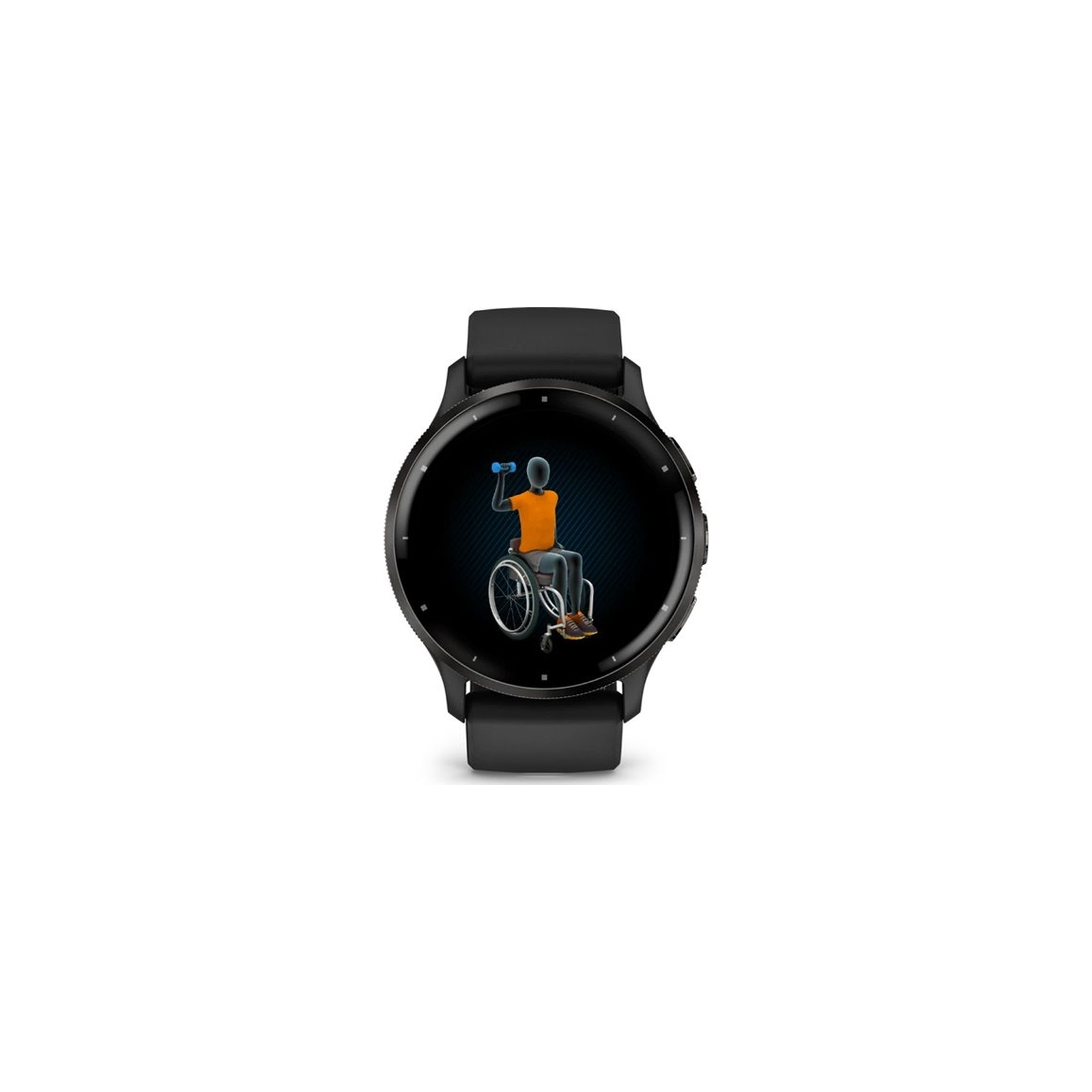 Смарт-годинник Garmin Venu 3, Black + Slate, GPS (010-02784-01) зображення 8