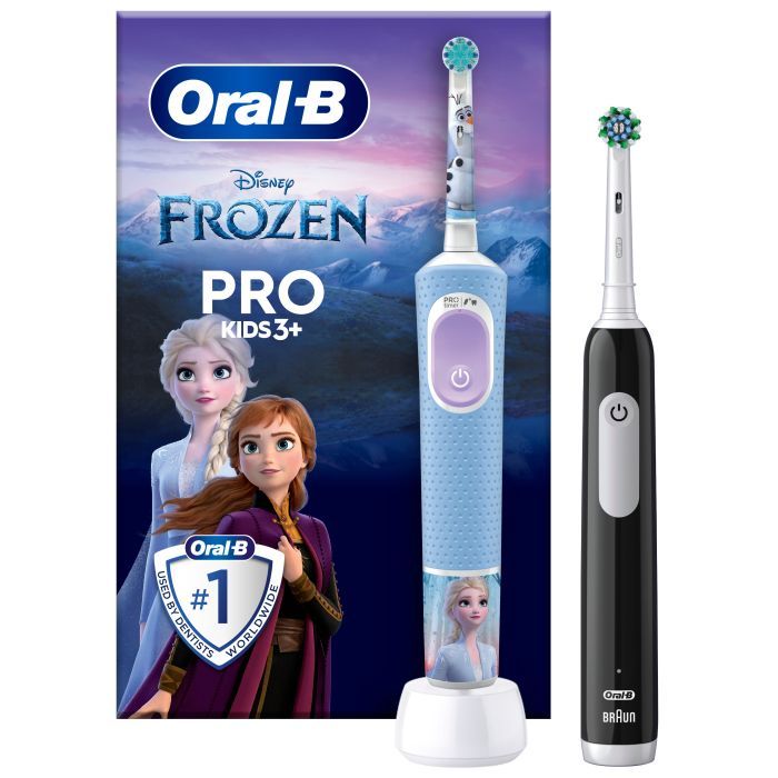 Електрична зубна щітка Oral-B Pro Series 1 + Oral-B Pro Kids «Крижане серце» (8006540784372) зображення 2