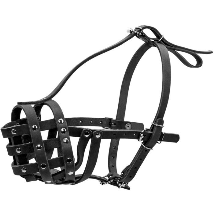 Намордник для собак Collar твердый (ротвейлер большой) коричневый (06196) изображение 2