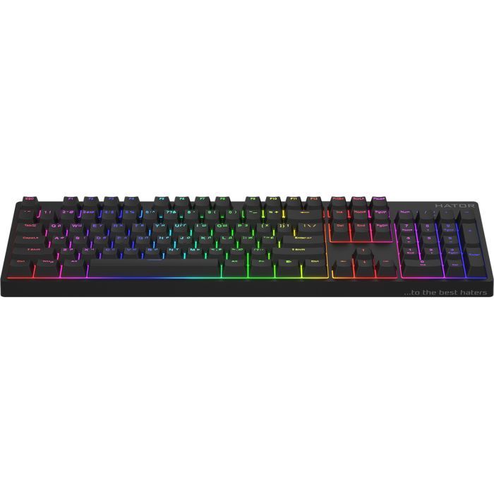 Клавиатура Hator Rockfall 2 Mecha Orange USB Black (HTK-710) изображение 3