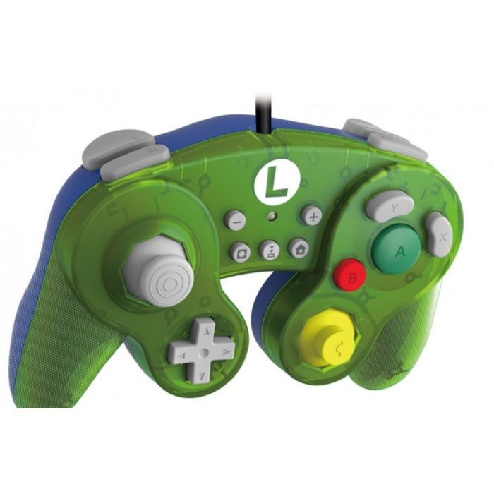Геймпад Hori Battle Pad (Luigi) for Nintendo Switch (NSW-136U) изображение 2