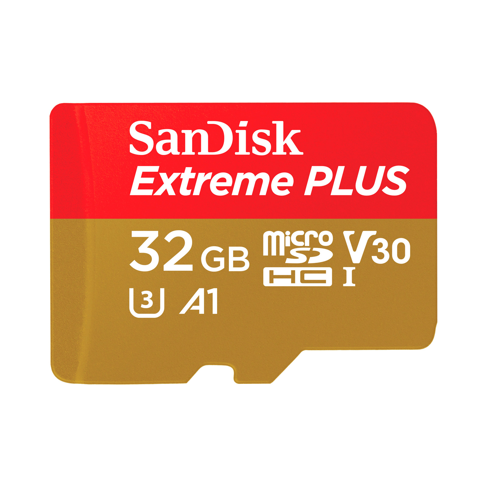 Карта пам'яті SanDisk 32GB microSD class 10 V30 Extreme PLUS (SDSQXBG-032G-GN6MA) зображення 2