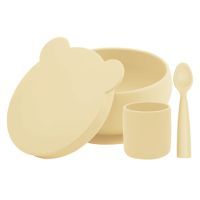 Набор детской посуды MinikOiOi BLW Set I - Mellow Yellow (101070054)