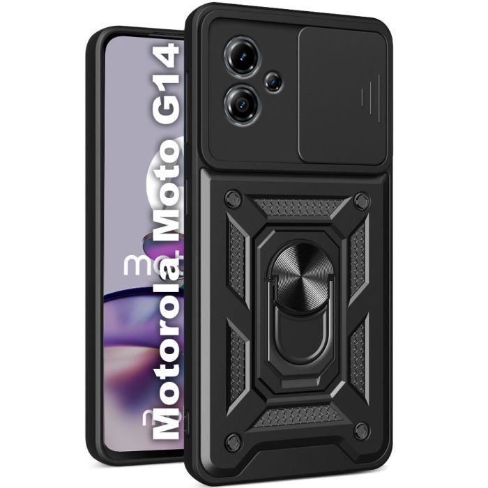 Чохол до мобільного телефона BeCover Military Motorola Moto G14 Dark Green (709962)