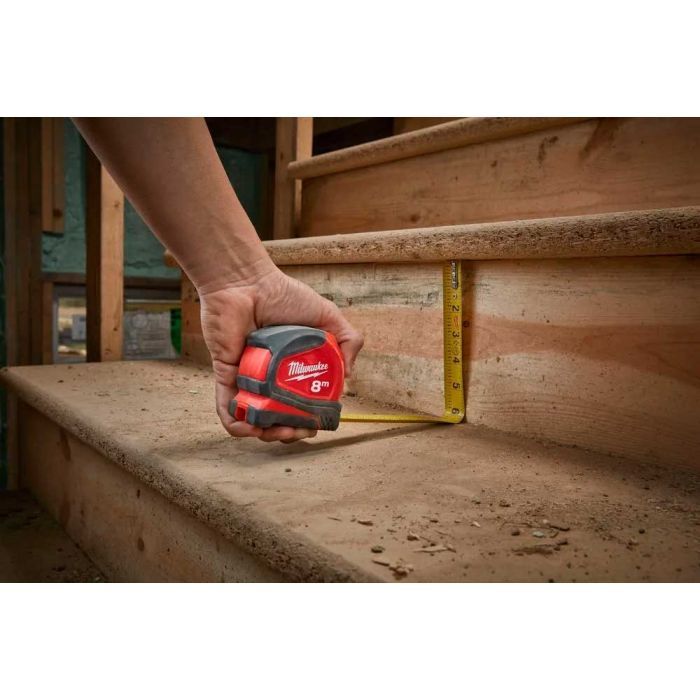 Рулетка Milwaukee Pro Compact 8м, 25мм (4932459594) изображение 9