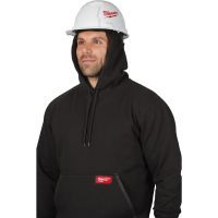 Кофта рабочая Milwaukee черная 100% хлопок WHB-XXL (4933478216) изображение 5