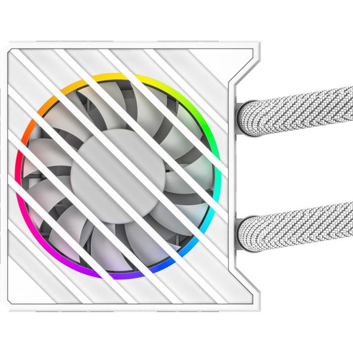 Система жидкостного охлаждения ID-Cooling DASHFLOW 360 XT LITE WHITE изображение 7