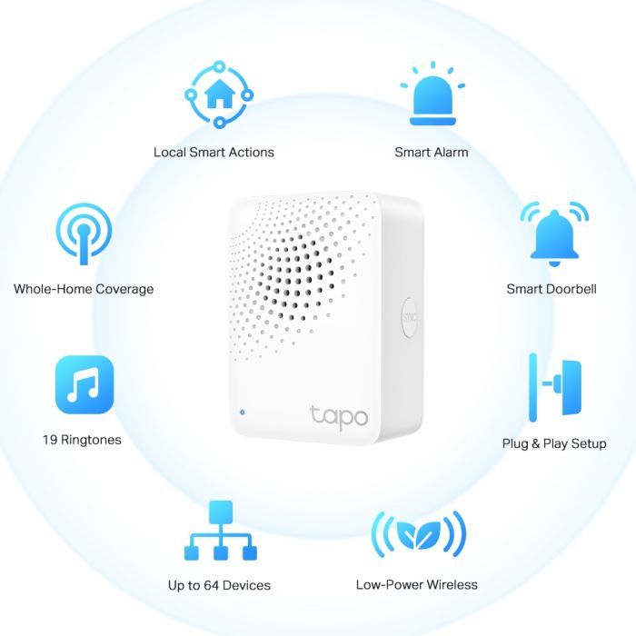 Модуль управления умным домом TP-Link Tapo H100 изображение 2
