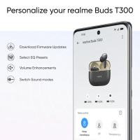 Наушники realme Buds T300 Stylish Black (631209000025) изображение 12