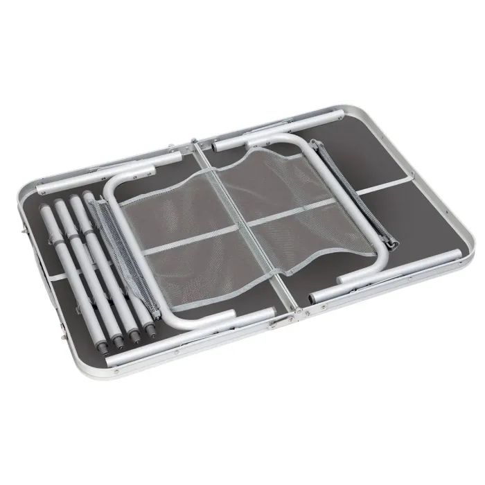 Туристичний стіл Bo-Camp Case Model 90 x 60 см Сірий (1404393) (DAS301469) зображення 3