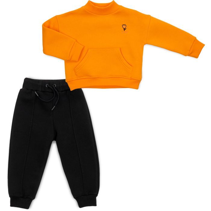 Спортивный костюм детский Toontoy флисовый (24259-110G-orange)