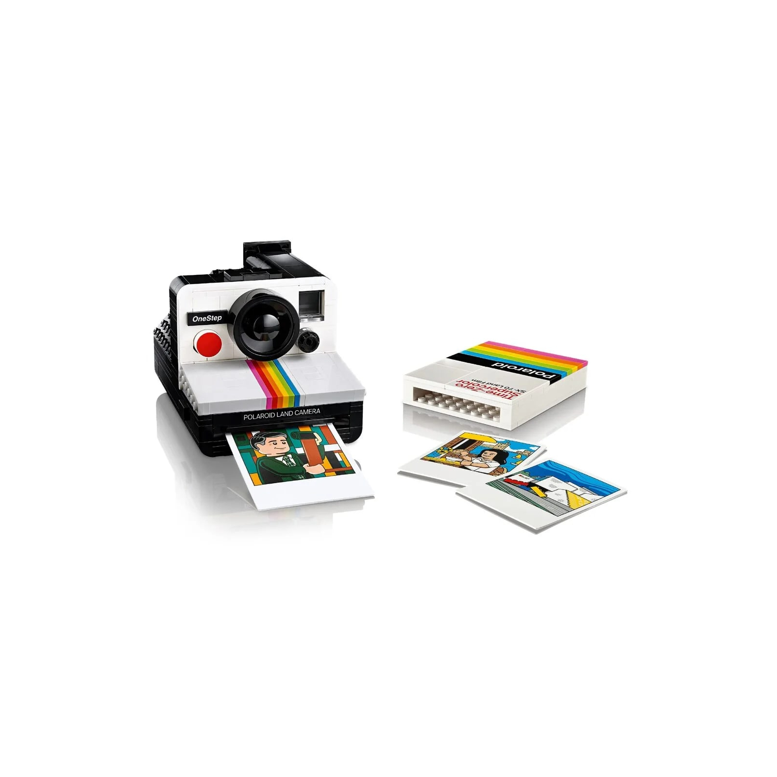 Конструктор LEGO Ideas Фотоаппарат Polaroid OneStep SX-70 516 деталей (21345-) изображение 10