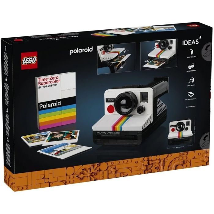 Конструктор LEGO Ideas Фотоаппарат Polaroid OneStep SX-70 516 деталей (21345-) изображение 12