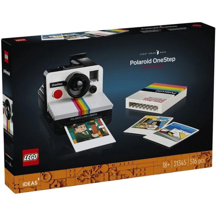 Конструктор LEGO Ideas Фотоаппарат Polaroid OneStep SX-70 516 деталей (21345-)
