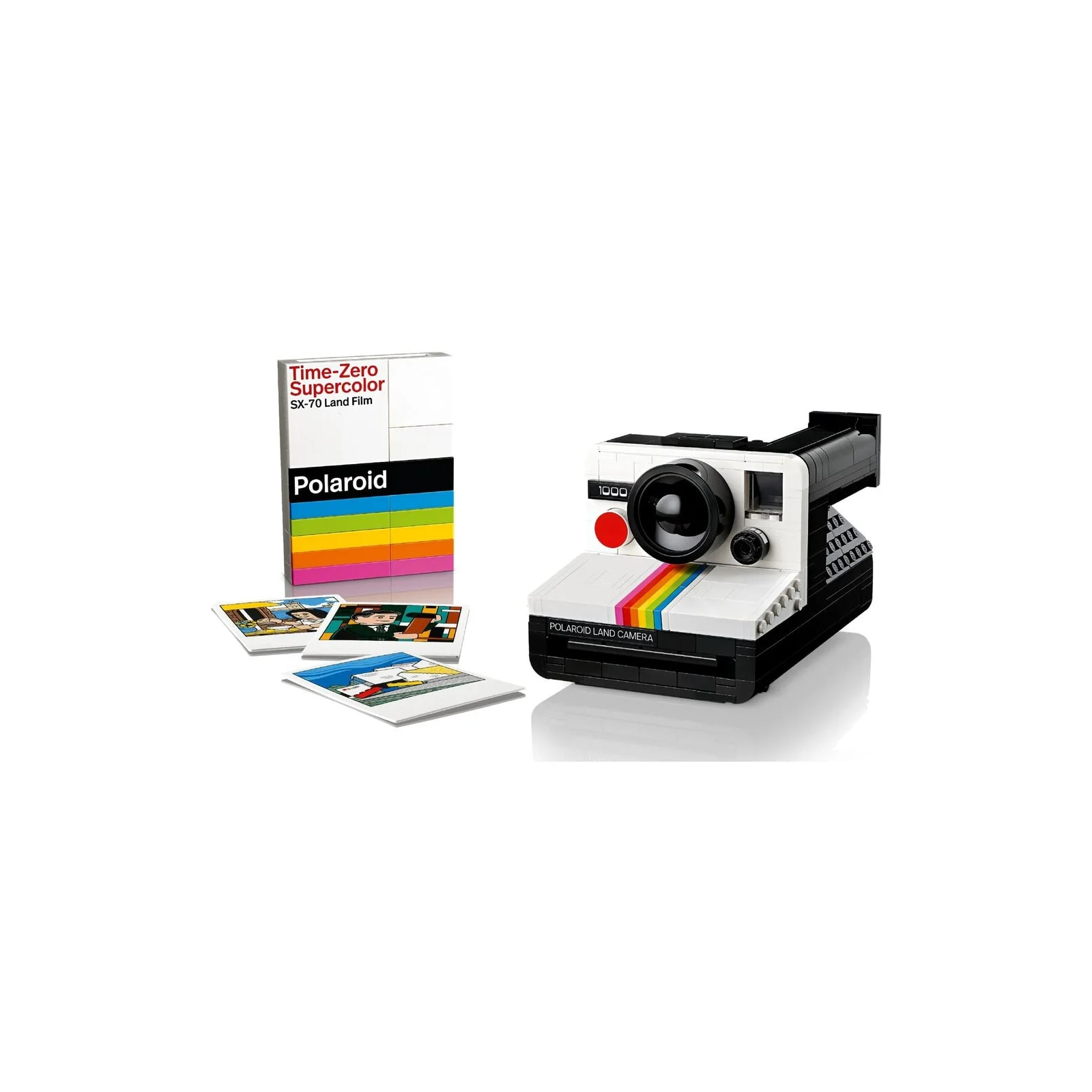 Конструктор LEGO Ideas Фотоапарат Polaroid OneStep SX-70 516 деталей (21345-) зображення 9