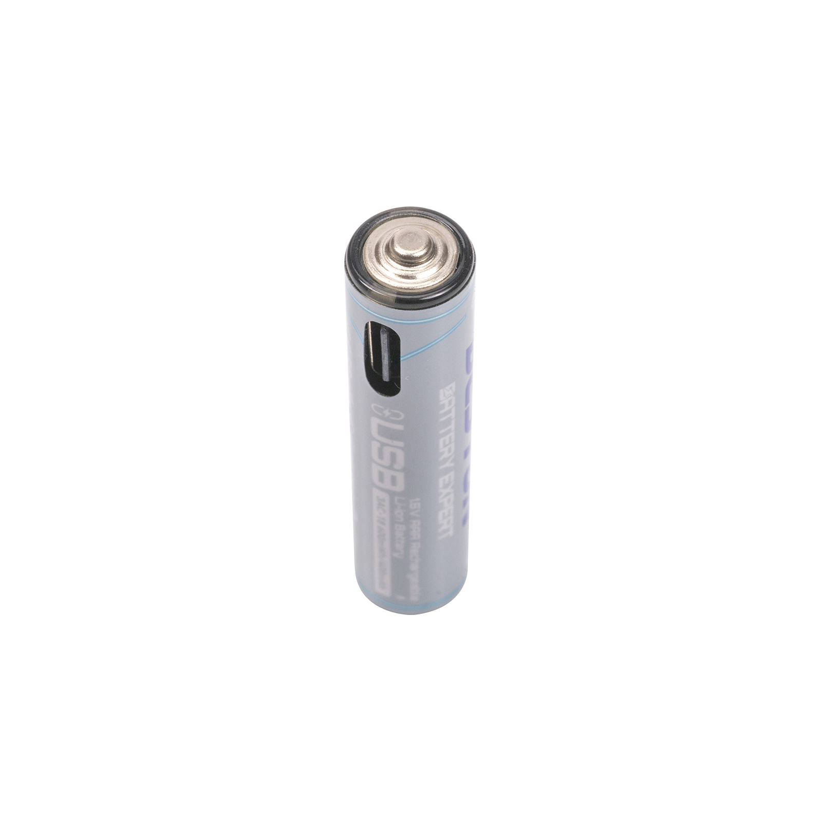 Акумулятор Beston AAA USB Type-C 400mah 1.5V Li-ion * 4 (3AC-18/AA620272) зображення 3