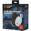 Навушники Canyon GH-13 Ego Wireless Gaming 7.1 White (CND-SGHS13W) зображення 8