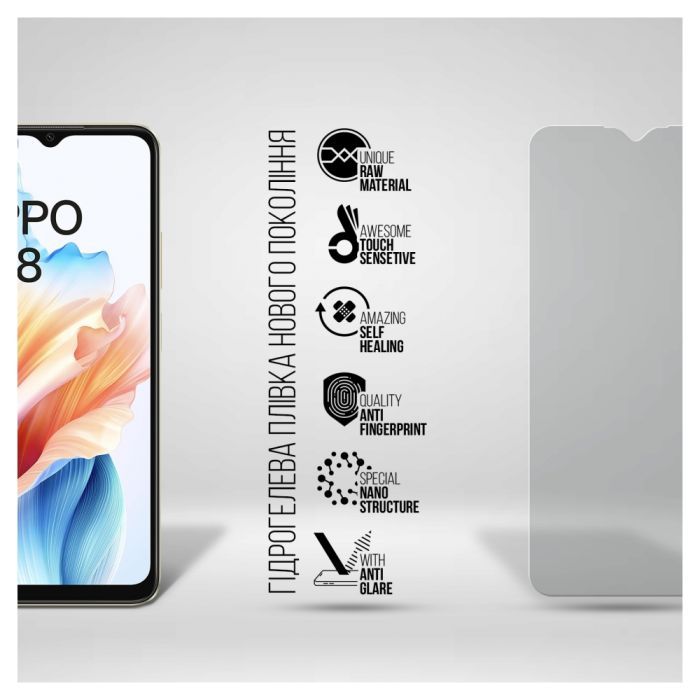 Плівка захисна Armorstandart Matte OPPO A18 4G / A38 4G (ARM71044) зображення 2