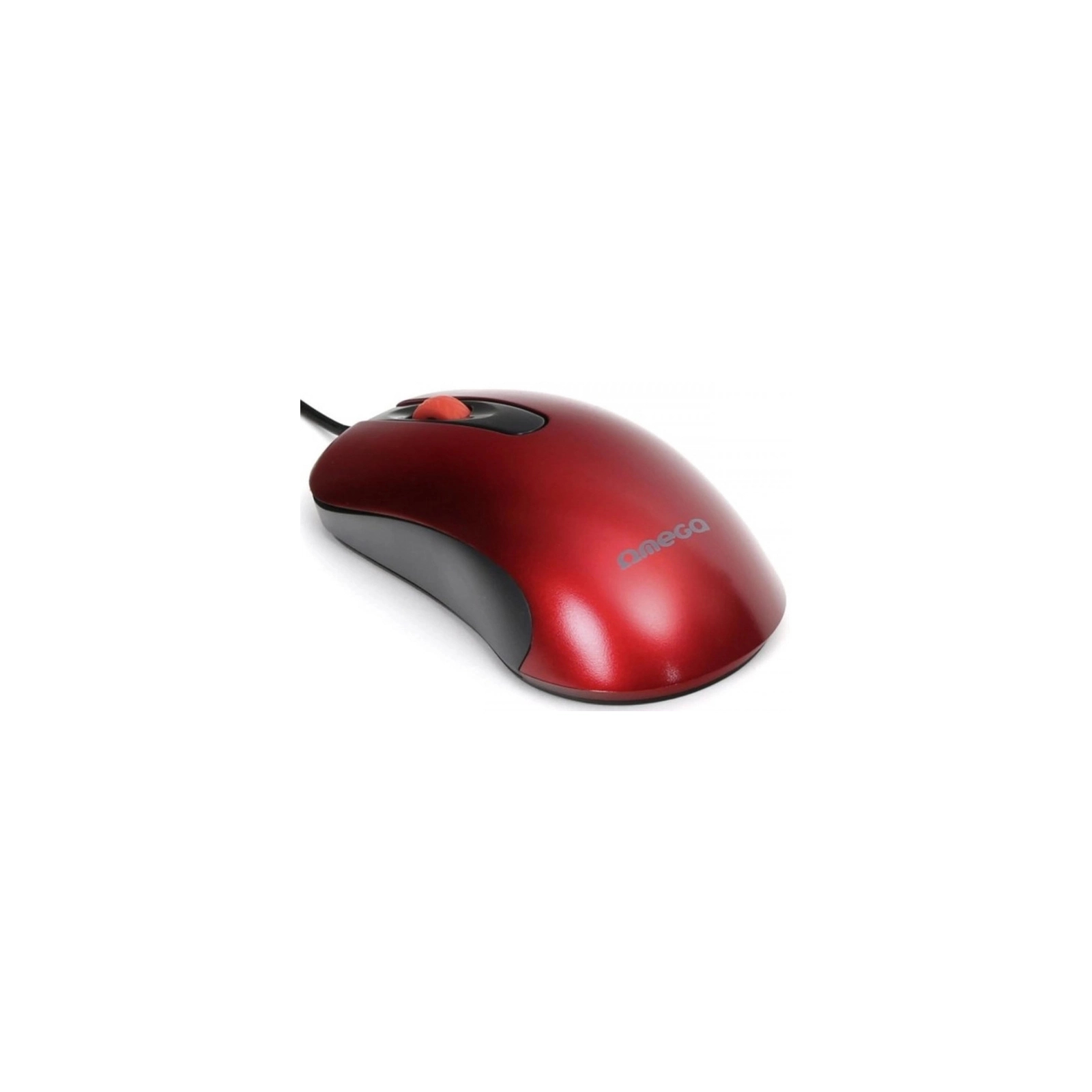 Мишка Omega OM-520 USB Red (OM0520R) зображення 2