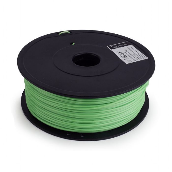 Пластик для 3D-принтера Gembird ABS, 1.75 мм, 0.6 kg, green (3DP-ABS1.75-02-G) зображення 3