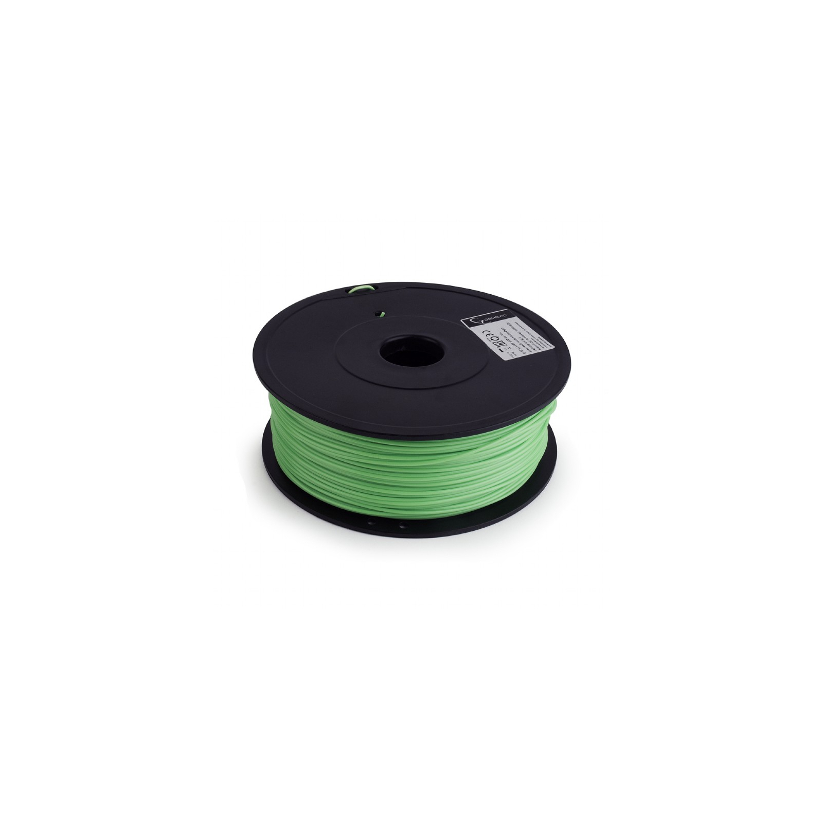 Пластик для 3D-принтера Gembird ABS, 1.75 мм, 0.6 kg, green (3DP-ABS1.75-02-G) изображение 3