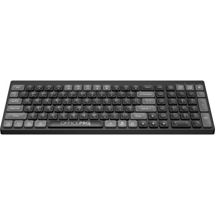 Клавиатура OfficePro SK985B Wireless/Bluetooth Black (SK985B) изображение 2