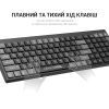 Клавиатура OfficePro SK985B Wireless/Bluetooth Black (SK985B) изображение 4