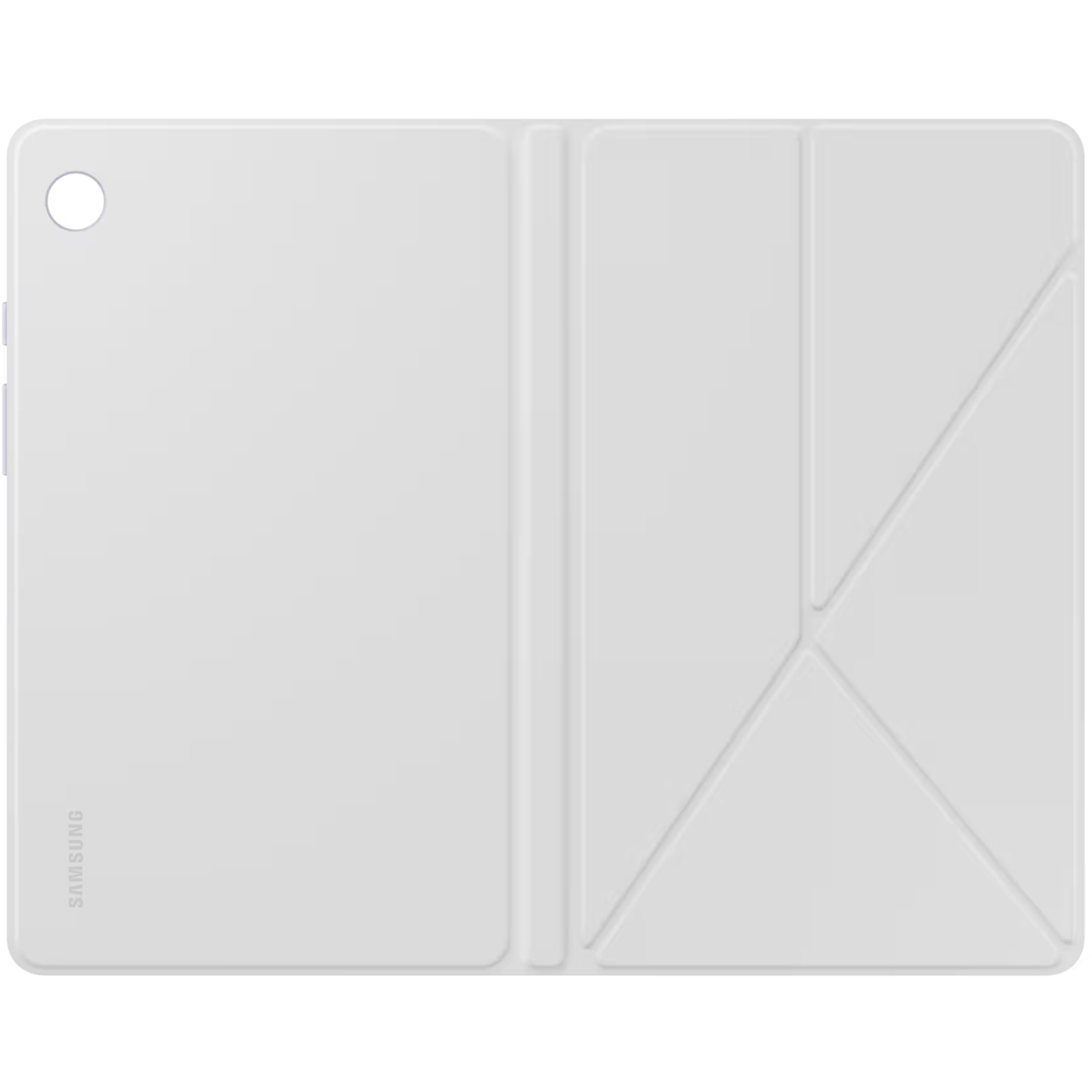 Чехол для планшета Samsung Tab A9 Book Cover White (EF-BX110TWEGWW) изображение 2