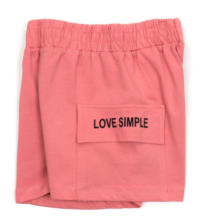Набір дитячого одягу Smile із шортами (7012-134G-peach) зображення 8