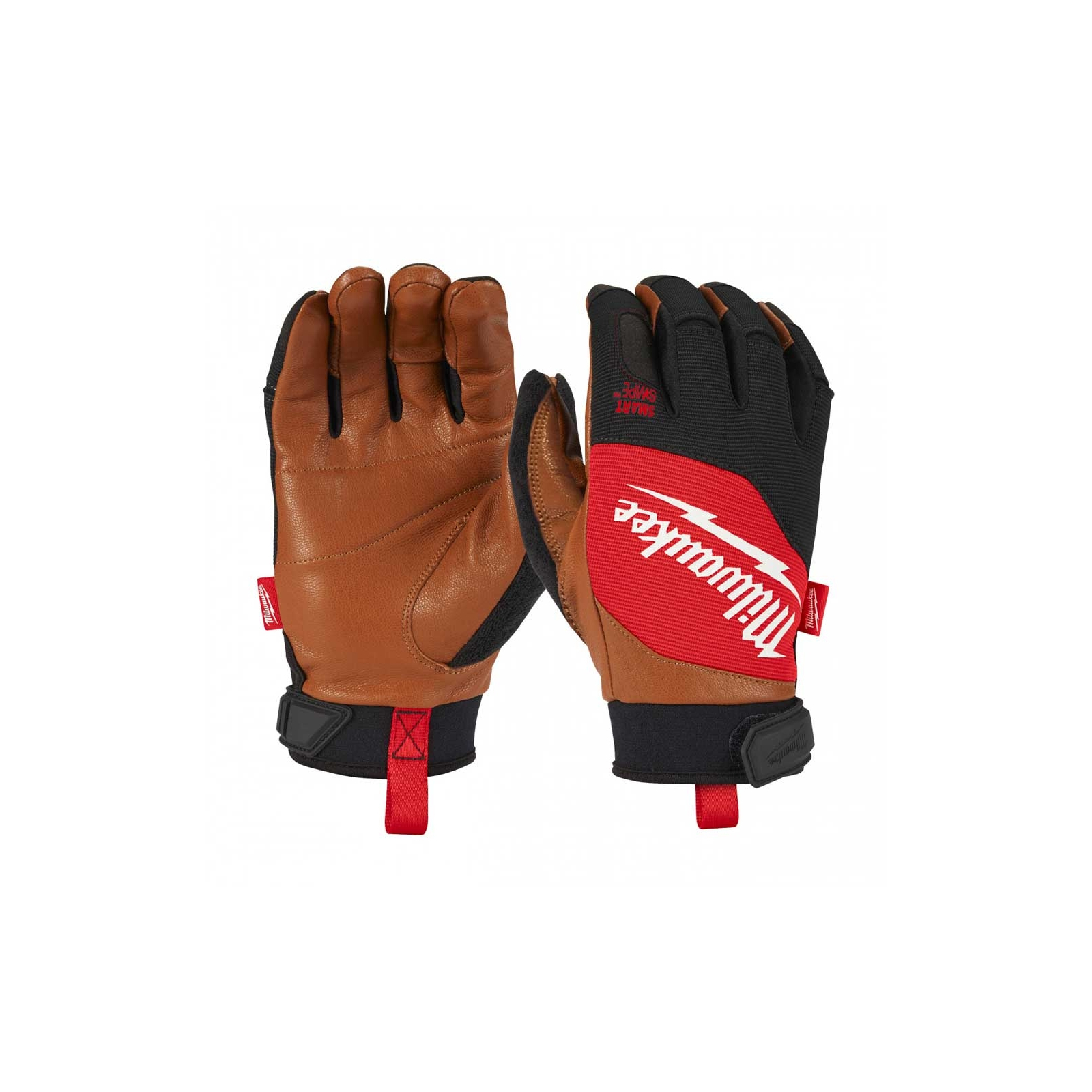 Защитные перчатки Milwaukee с кожаными вставками, 8/M (4932471912)