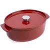 Гусятница KitchenAid Cast Iron 30 см 5,6 л Червона (CC006063-001)
