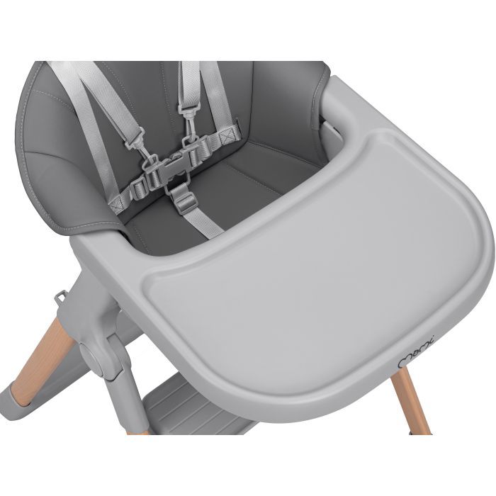 Стілець для годування MoMi Kala Grey (KRKA00025) зображення 8