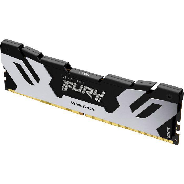 Модуль памяти для компьютера DDR5 16GB 7200 MHz Renegade Black/Silver Kingston Fury (ex.HyperX) (KF572C38RS-16) изображение 3