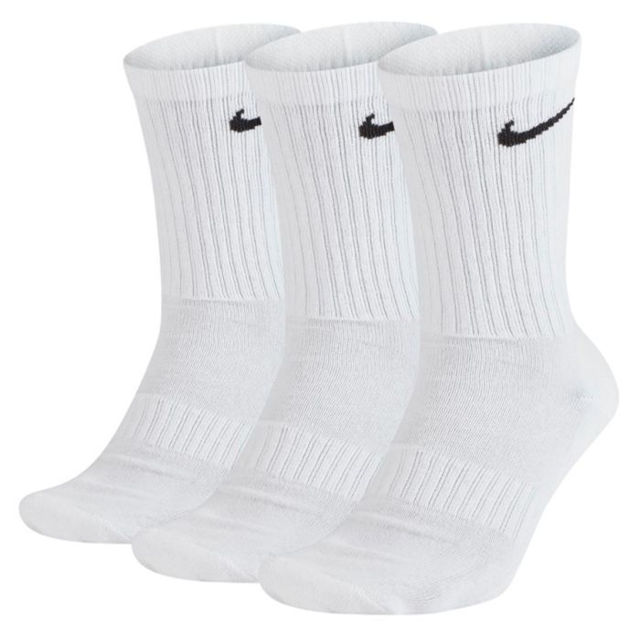 Носки Nike U NK EVERYDAY CUSH CREW 3PR SX7664-100 46-50 3 пари Білі (888407233890)