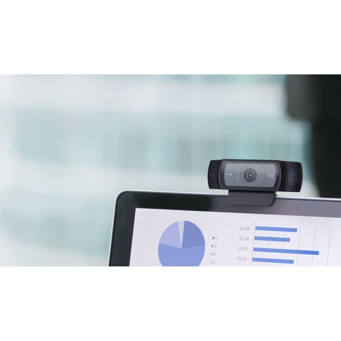 Веб-камера Logitech C920E HD 1080P Black (960-001360) изображение 7