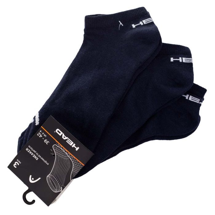 Носки Head Sneaker 3P Unisex 761010001-321 3 пари Синій 35-38 (8718824272405) изображение 5