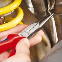 Плоскогубці KNIPEX круглогубці з ріжучими крайками подовжені (26 15 200) зображення 5