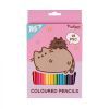 Карандаши цветные Yes 18 цветов Pusheen розовый (290733)